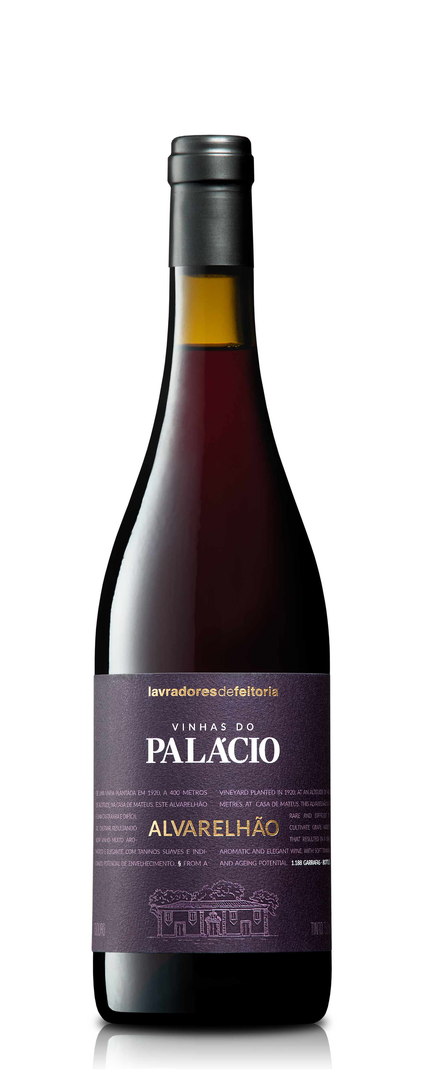 VINHAS DO PALÁCIO ALVARELHÃO TINTO 2023
