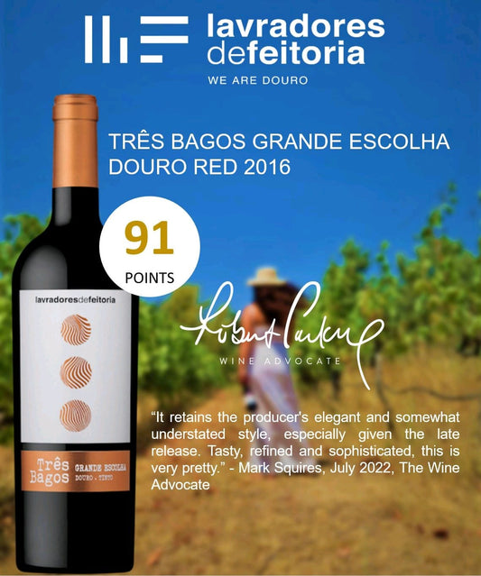 Três Bagos Grande Escolha Douro Tinto 2016