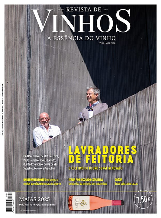 Lavradores de Feitoria na Revista de VINHOS - A Essência do Vinho