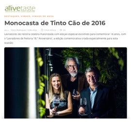 Alivetaste - Monocasta de Tinto Cão