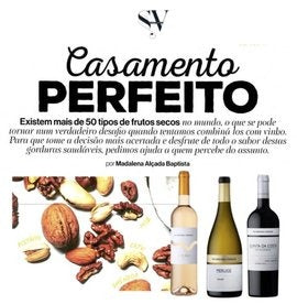 "Casamento Perfeito" entre frutos secos e vinhos
