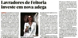 Lavradores de Feitoria investe em nova adega