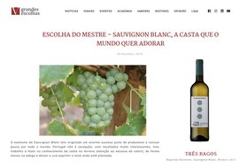 Escolha do Mestre - Sauvignon Blanc, a casta que o Mundo quer adorar