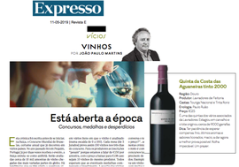 Está aberta a época