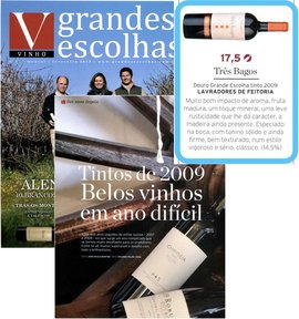 'Três Bagos Grande Escolha' nos "Tintos 2009: belos vinhos em ano difícil"