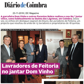 LF no Jantar Dom Vinho em Coimbra