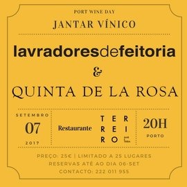 Jantar vínico no âmbito do Port Wine Day 2017