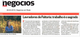 Lavradores de Feitoria: trabalho é o segredo