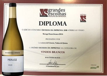 Meruge branco 2016 ganha "Prémio Escolha de Imprensa"
