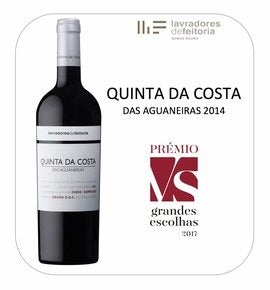 Quinta da Costa das Aguaneiras 2014 galardoado com "Prémio Grandes Escolhas"