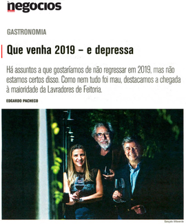 Que venha 2019 - e depressa