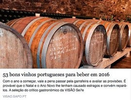 Três Bagos Grande Escolha 2009 recomendado pela Visão Se7e