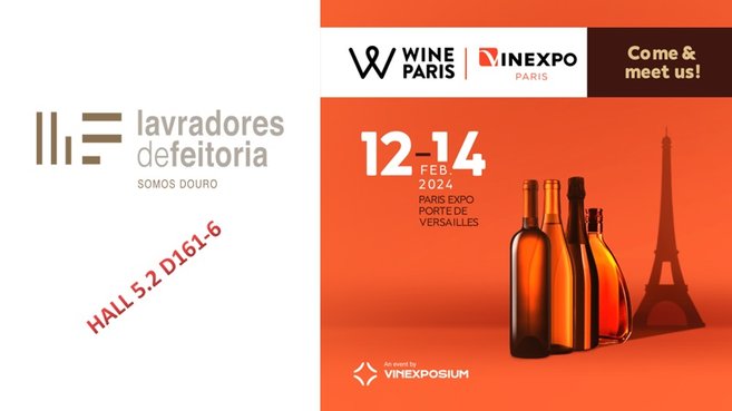 Lavradores de Feitoria presente na Wine Paris Vinexpo 2024